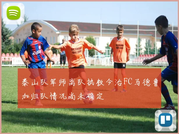 泰山队军师离队执教今治FC马德鲁加归队情况尚未确定