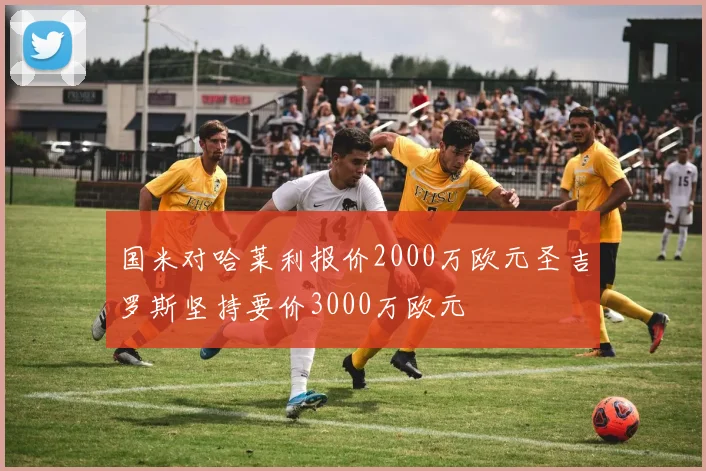 国米对哈莱利报价2000万欧元圣吉罗斯坚持要价3000万欧元